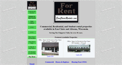 Desktop Screenshot of eauclairerentals.com